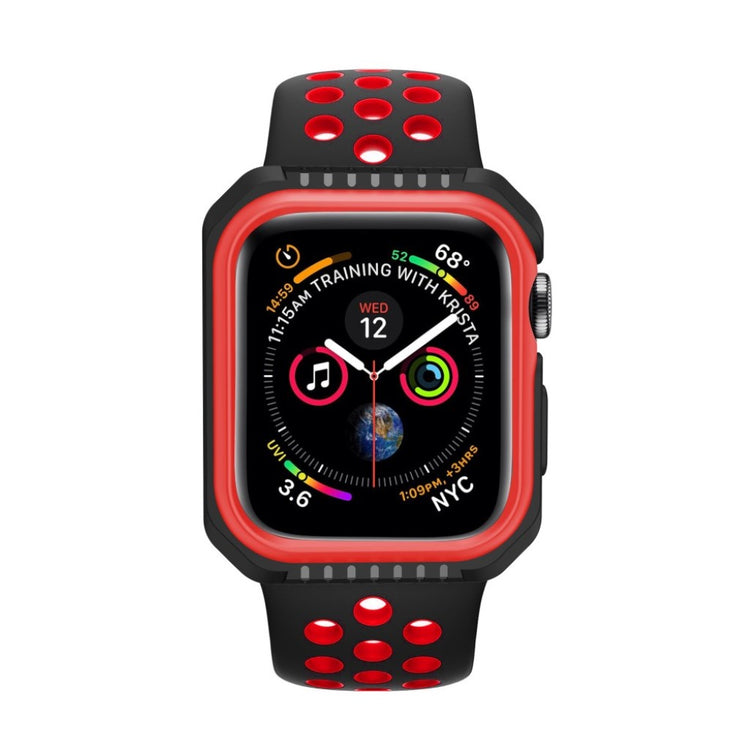 Apple Watch Series 4 44mm Fleksibel Silikone Bumper  - Flerfarvet#serie_5