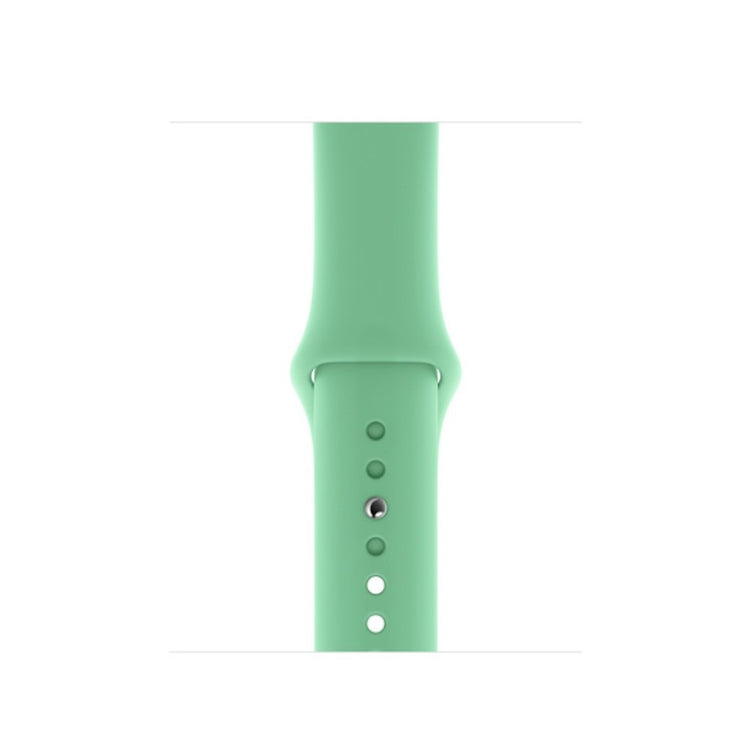 Super skøn Apple Watch Series 4 44mm Silikone Rem - Grøn#serie_15