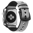 Apple Watch Series 5 40mm Echt leer en Siliconen / TPU Bandje