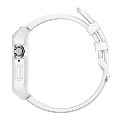  Apple Watch Series 5 40mm / Apple Watch 40mm Silikone Rem - Hvid#serie_2