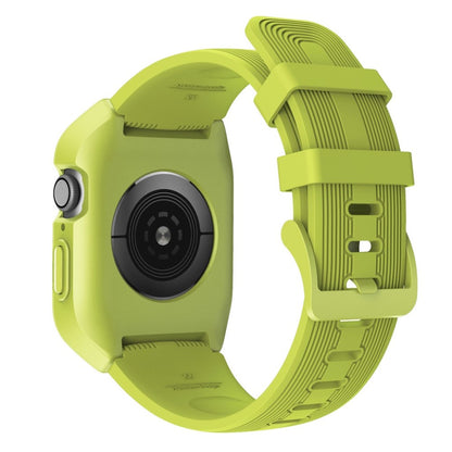 Apple Watch Series 5 40mm / Apple Watch 40mm Silikone Rem - Grøn#serie_5