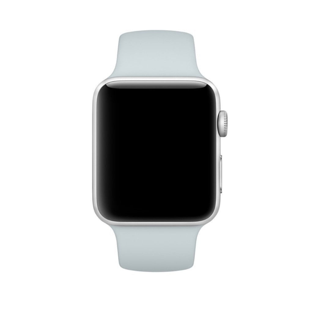  Apple Watch Series 5 44mm / Apple Watch 40mm Silikone Rem - Blå#serie_20