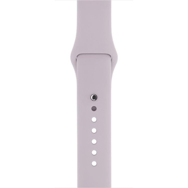  Apple Watch Series 5 44mm / Apple Watch 40mm Silikone Rem - Lilla#serie_21