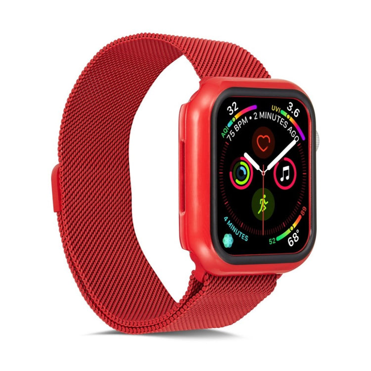 Rigtigt Godt Apple Watch Series 5 40mm / Apple Watch 40mm Plastik Cover - Rød#serie_3