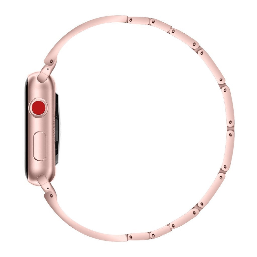 Mega smuk Universal Apple Metal og Rhinsten Rem - Pink#serie_3