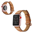 Apple Watch Series 5 44mm / Apple Watch 44mm Echt leer Bandje