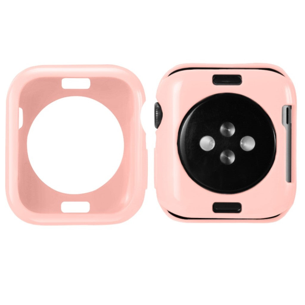 Mega Godt Apple Watch Series 5 44mm Silikone Cover - Pink#serie_5