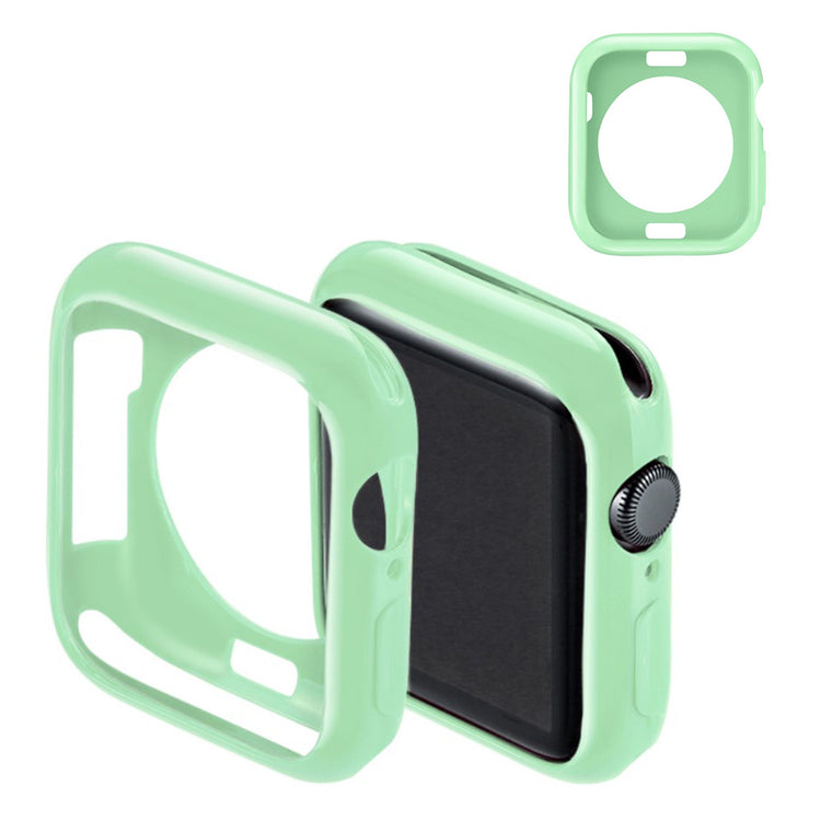 Mega Godt Apple Watch Series 5 44mm Silikone Cover - Grøn#serie_7