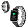 Apple Watch Series 5 44mm / Apple Watch 44mm Metaal en Strass Bandje