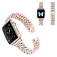 Zeer elegant Universeel Apple Metaal en Strass Bandje