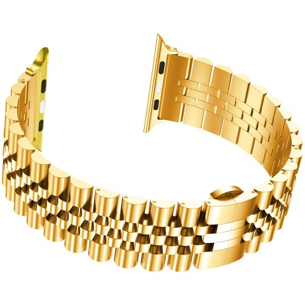 Helt vildt elegant Universal Apple Metal Rem - Guld#serie_2