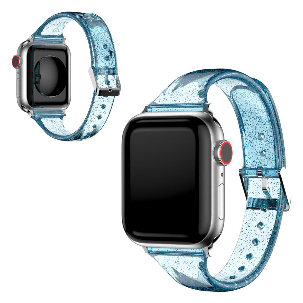 Cool Universal Apple Silikone Rem - Blå#serie_6