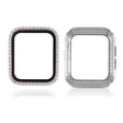 Super Netjes Universeel Apple Hoesje met Schermbeschermer in Strass, Siliconen / TPU en Gehard glas