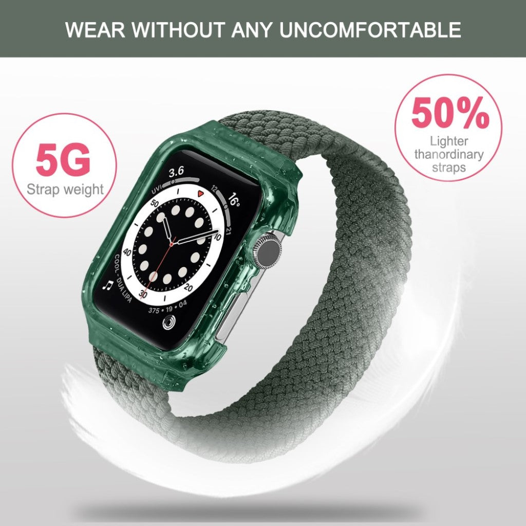 Meget slidstærk Universal Apple Nylon Rem - Størrelse: S - Grøn#serie_1
