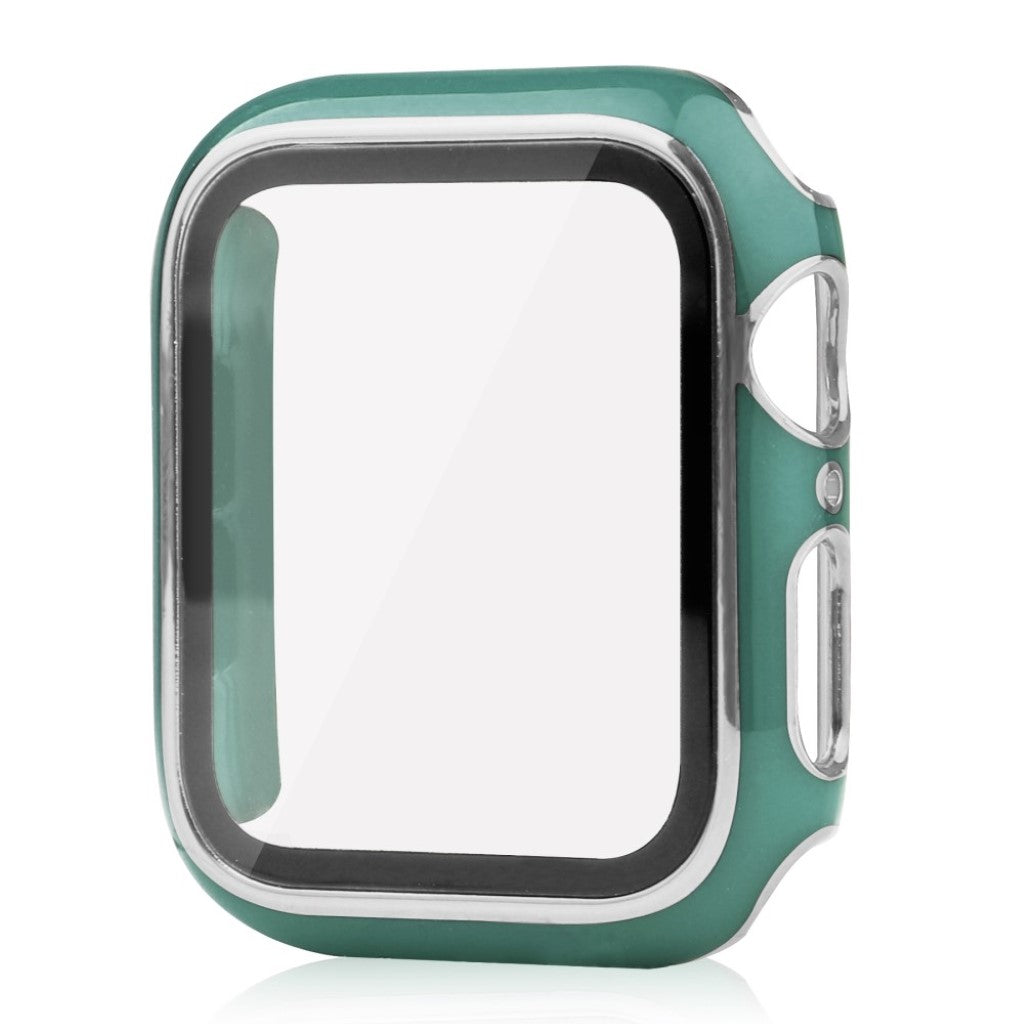Meget Flot Universal Apple Cover med Skærmbeskytter i Plastik og Hærdet Glas - Grøn#serie_11