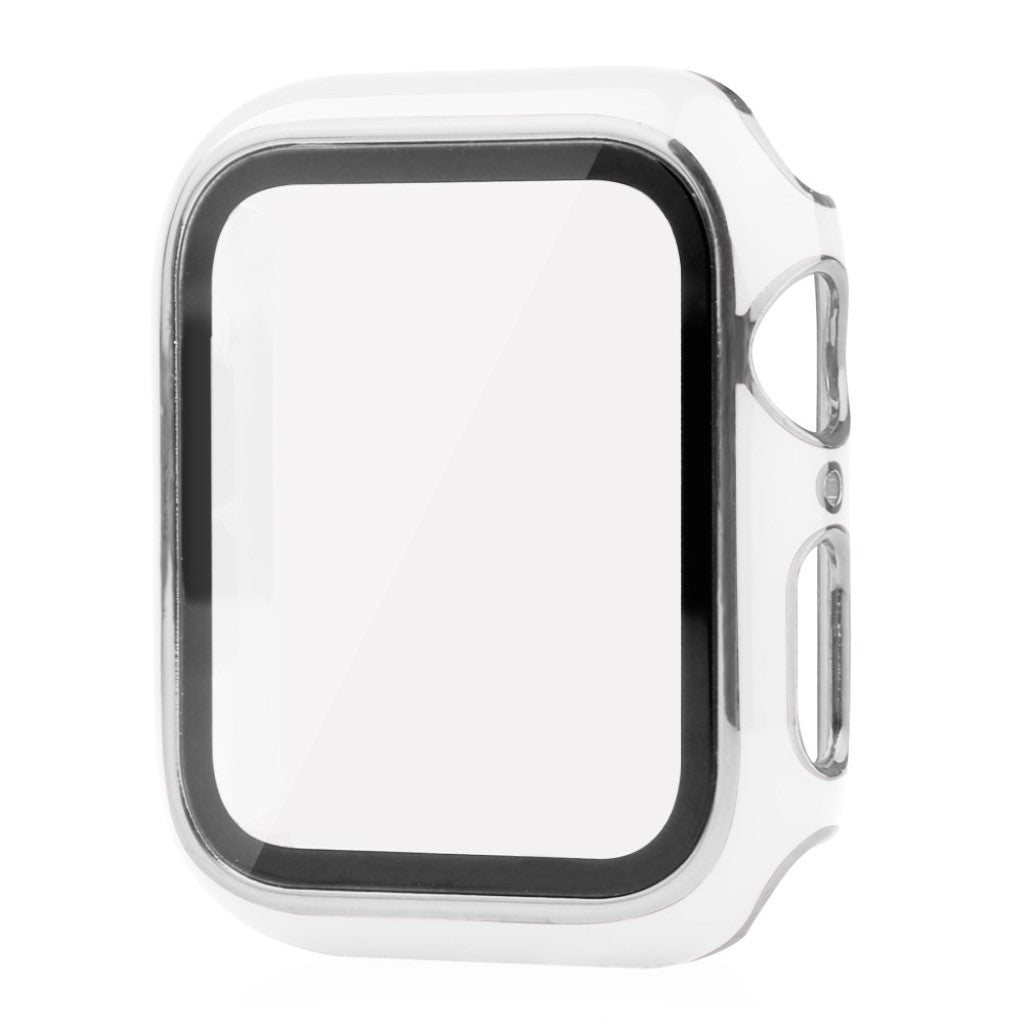 Meget Flot Universal Apple Cover med Skærmbeskytter i Plastik og Hærdet Glas - Hvid#serie_3