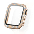Opvallend Goed Universeel Apple Hoesje met Schermbeschermer in plastic, Strass en Gehard glas