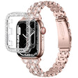 Opvallend lief Universeel Apple Metaal en Strass Bandje