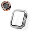 Super Modieus Universeel Apple Hoesje met Schermbeschermer in plastic, Strass en Gehard glas