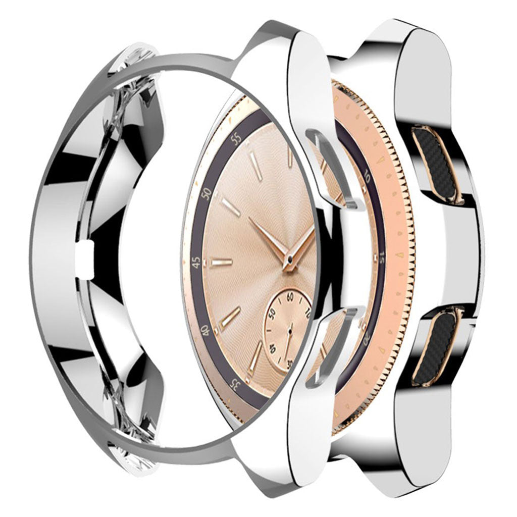 Mega Fed Samsung Galaxy Watch (42mm) Silikone Cover - Sølv#serie_6