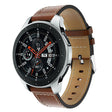 Mega modieus Samsung Galaxy Watch (46mm) Echt leer Bandje