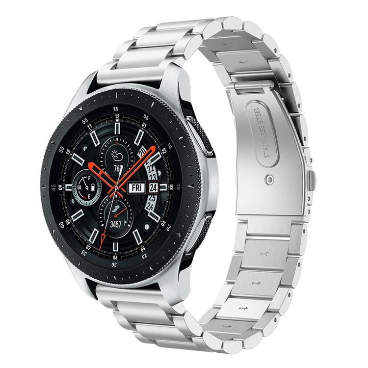 Vildt godt Samsung Galaxy Watch (46mm) Metal Rem - Sølv#serie_182