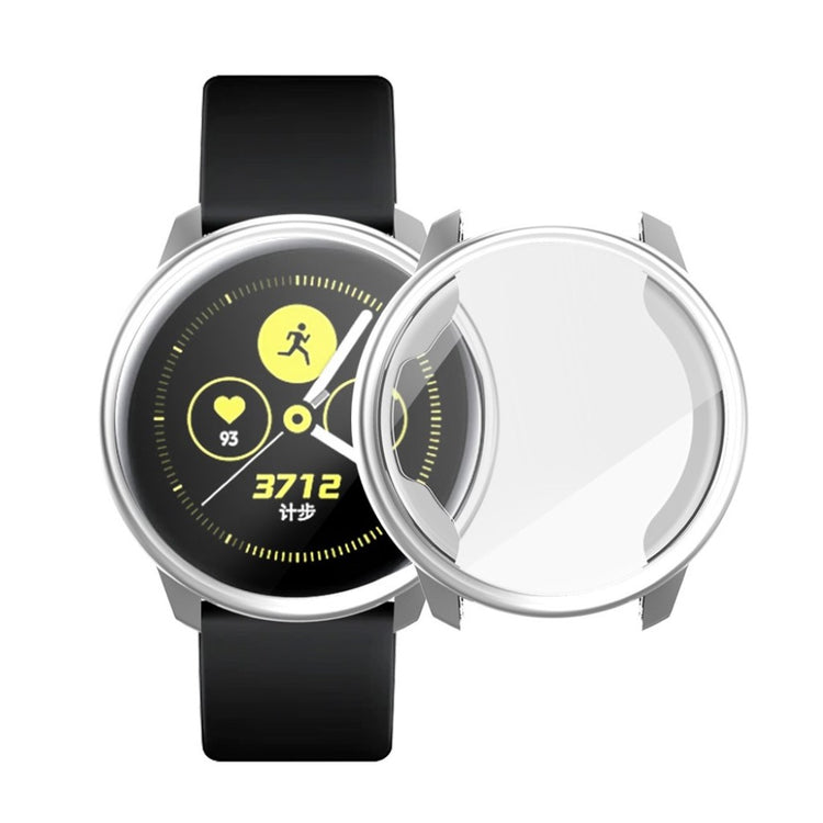 Beskyttende Samsung Galaxy Watch Active Silikone Cover - Sølv#serie_3