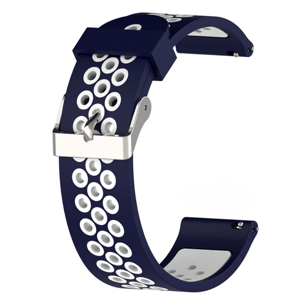 Mega skøn Samsung Galaxy Watch Active Silikone Rem - Blå#serie_6
