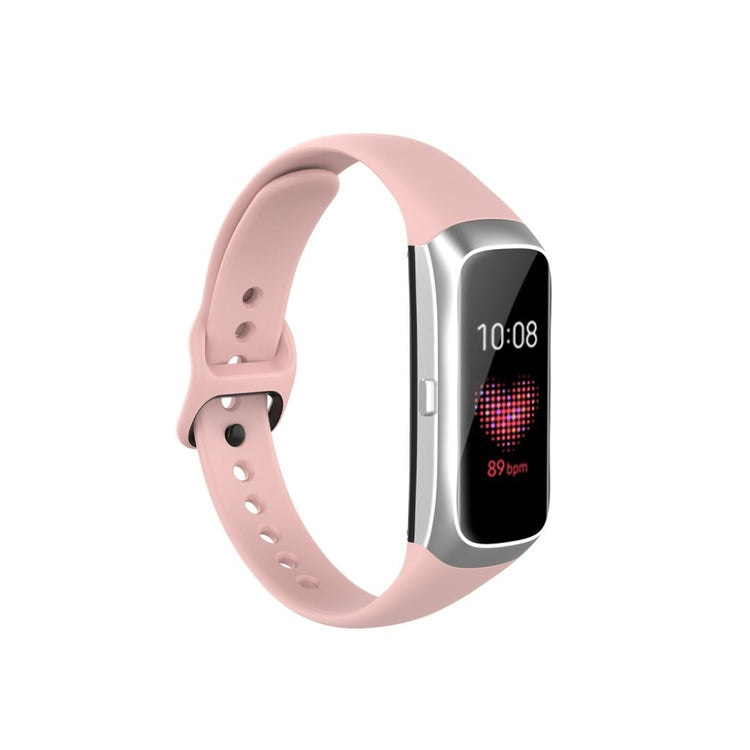 Vildt kønt Samsung Galaxy Fit Silikone Rem - Pink#serie_5