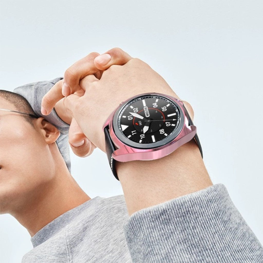 Samsung Galaxy Watch 3 (45mm)  Silikone Bumper  - Pink#serie_2