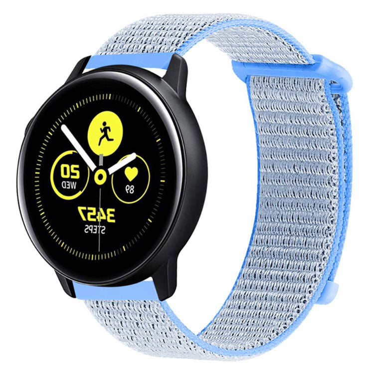  Samsung Galaxy Watch 3 (41mm) / Samsung Gear S2 Classic Nylon Rem - Blå#serie_4