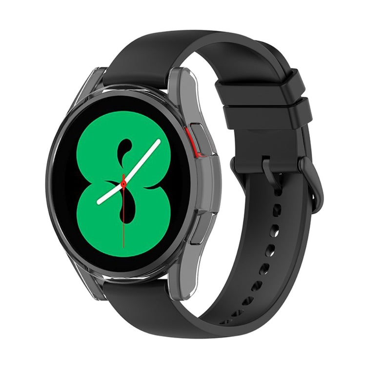 Samsung Galaxy Watch 4 (44mm) Gennemsigtig Plastik Bumper  - Hvid#serie_015