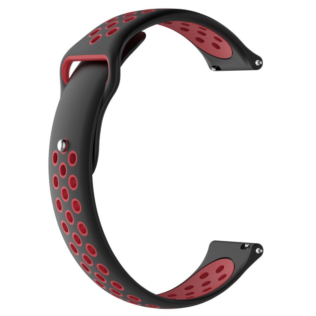 Vildt fint Huawei Watch / Huawei TalkBand B5 Silikone Rem - Rød#serie_5