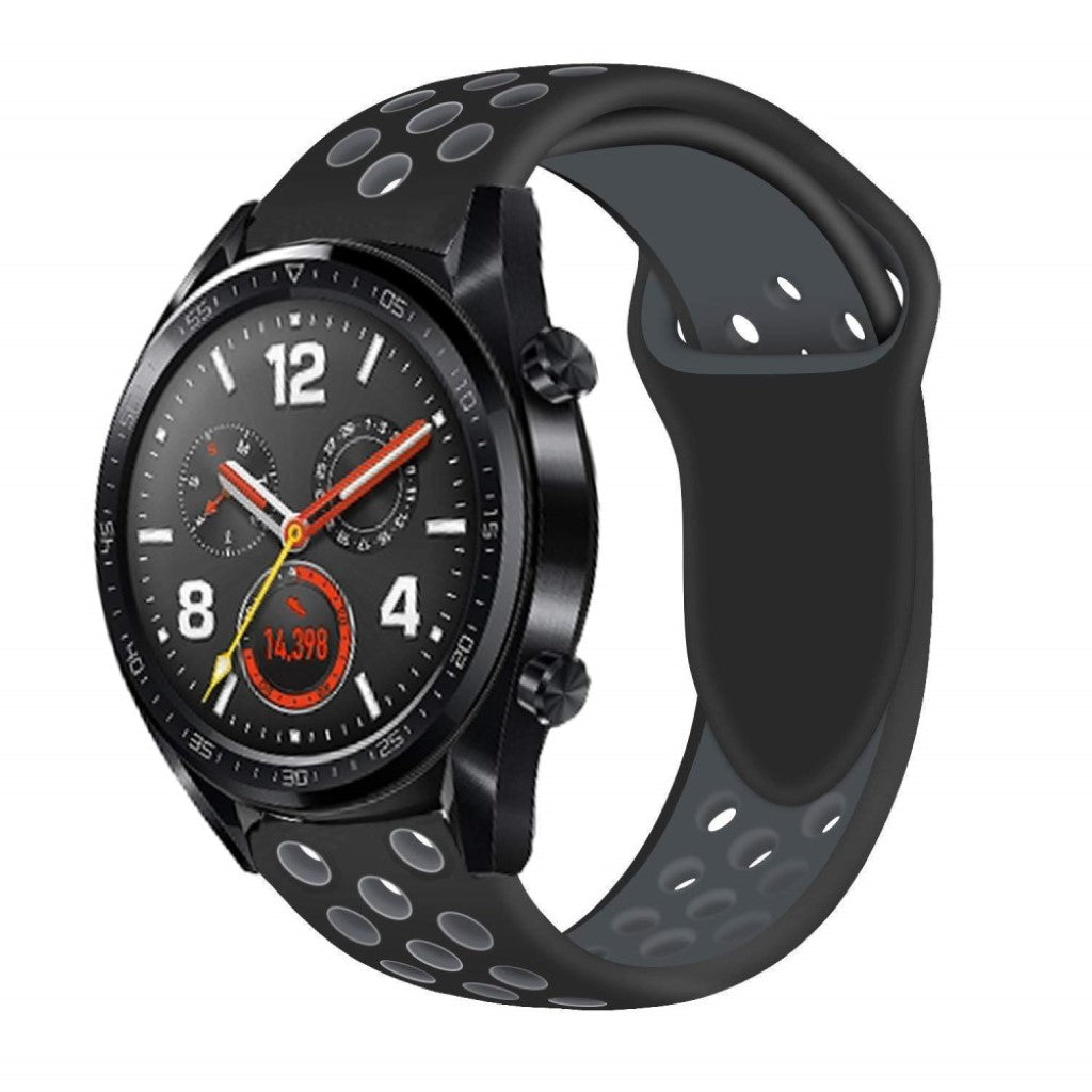 Meget pænt Huawei Watch GT Silikone Rem - Flerfarvet#serie_4