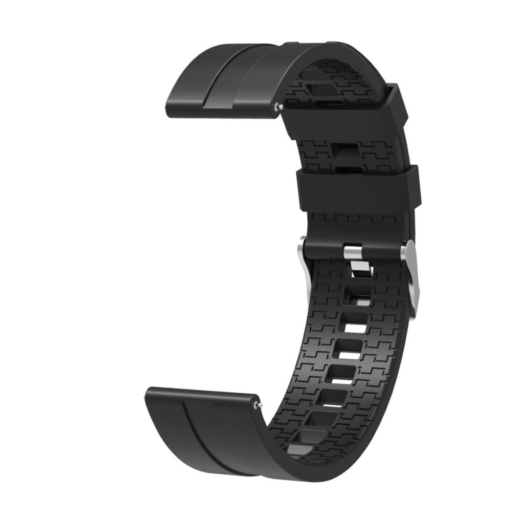 Helt vildt smuk Huawei Watch GT Silikone Rem - Sort#serie_3