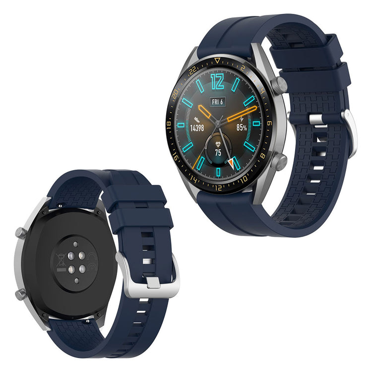 Mega godt Huawei Watch GT Silikone Rem - Blå#serie_9