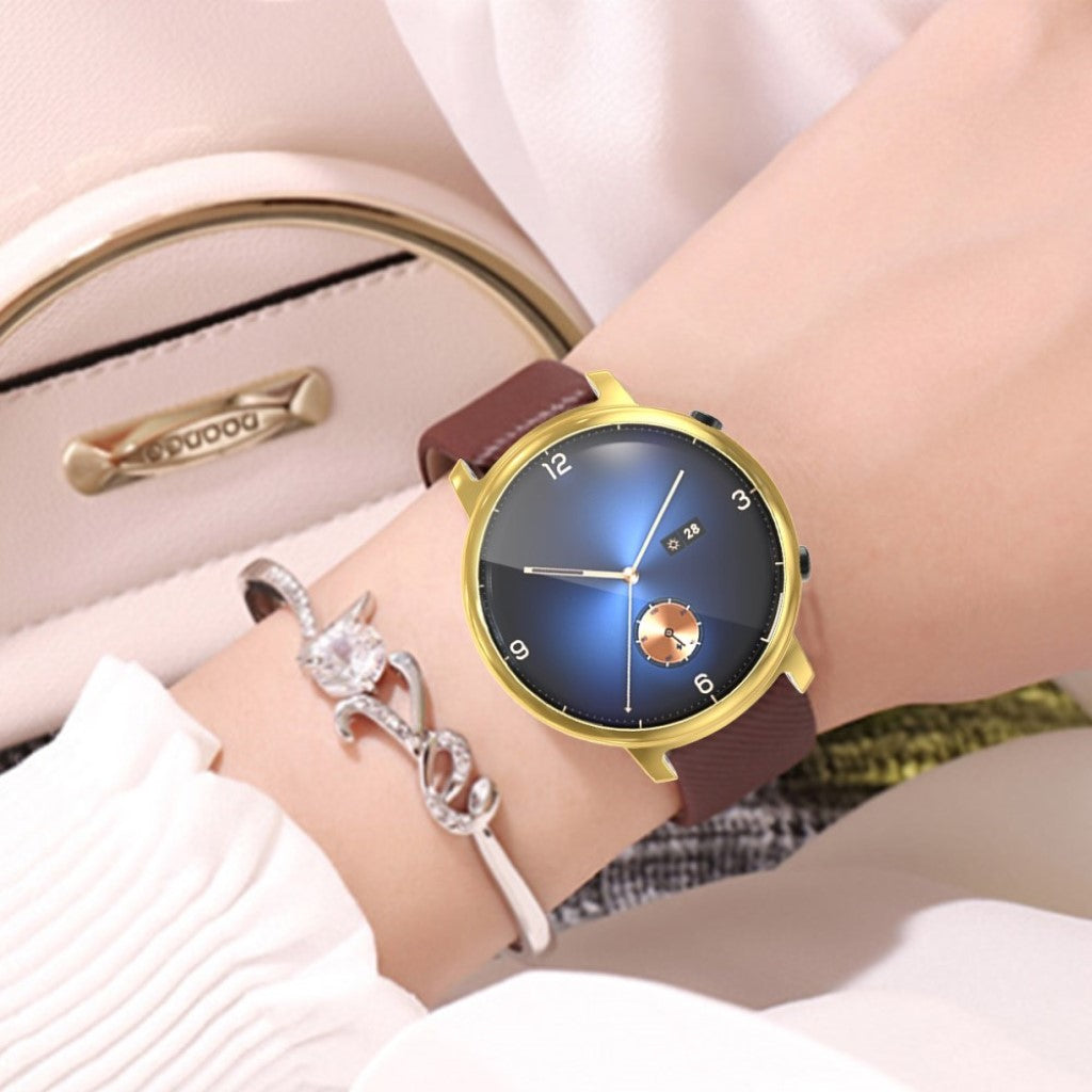 Beskyttende Huawei Watch GT 2 42mm Silikone Cover - Guld#serie_7