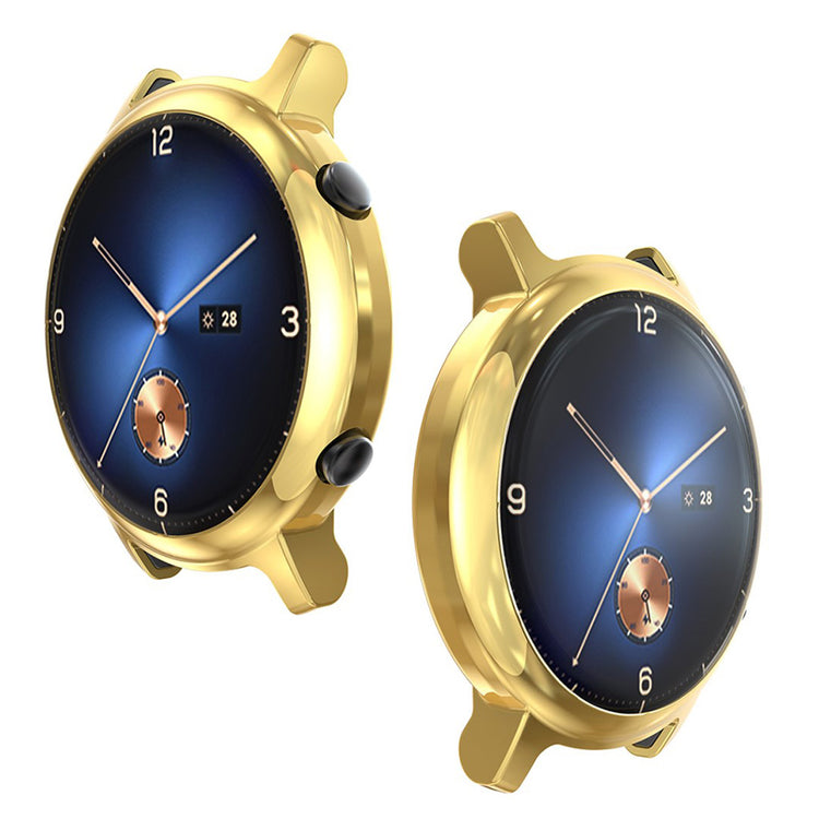 Beskyttende Huawei Watch GT 2 42mm Silikone Cover - Guld#serie_7