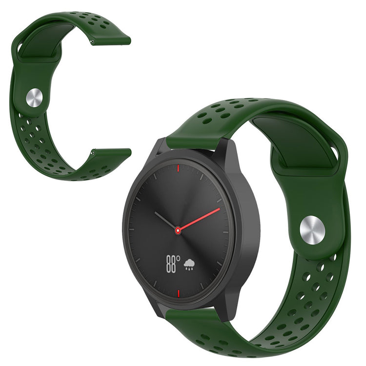 Rigtigt sejt Huawei Watch GT 2 42mm Silikone Rem - Grøn#serie_6