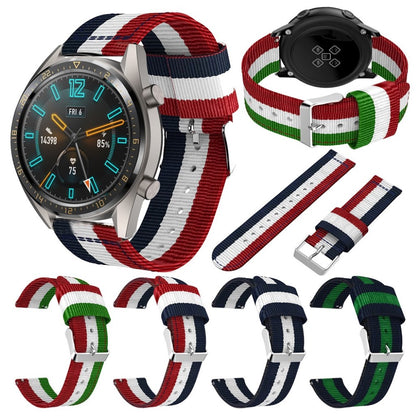 Helt vildt kønt Huawei Watch GT 2 46mm Nylon Rem - Flerfarvet#serie_1