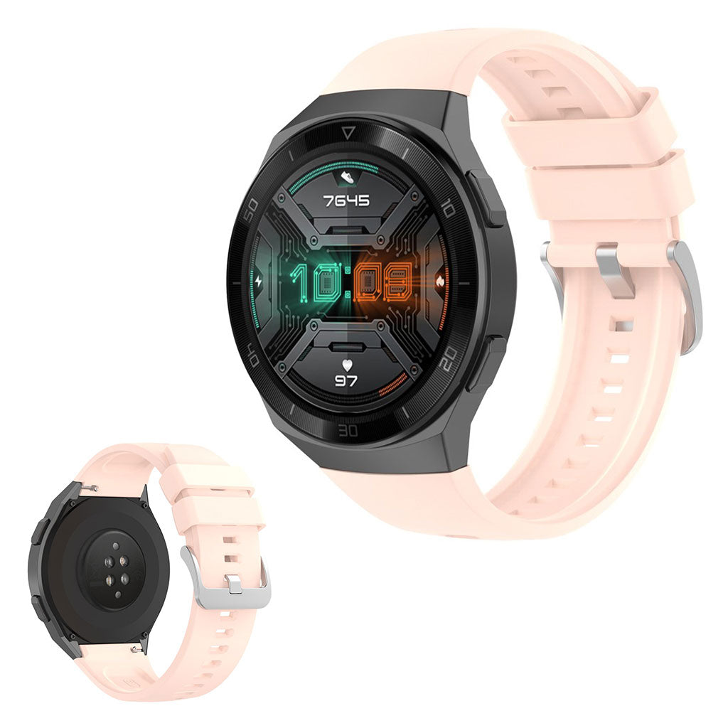 Meget kønt Huawei Watch GT 2e Silikone Rem - Pink#serie_3