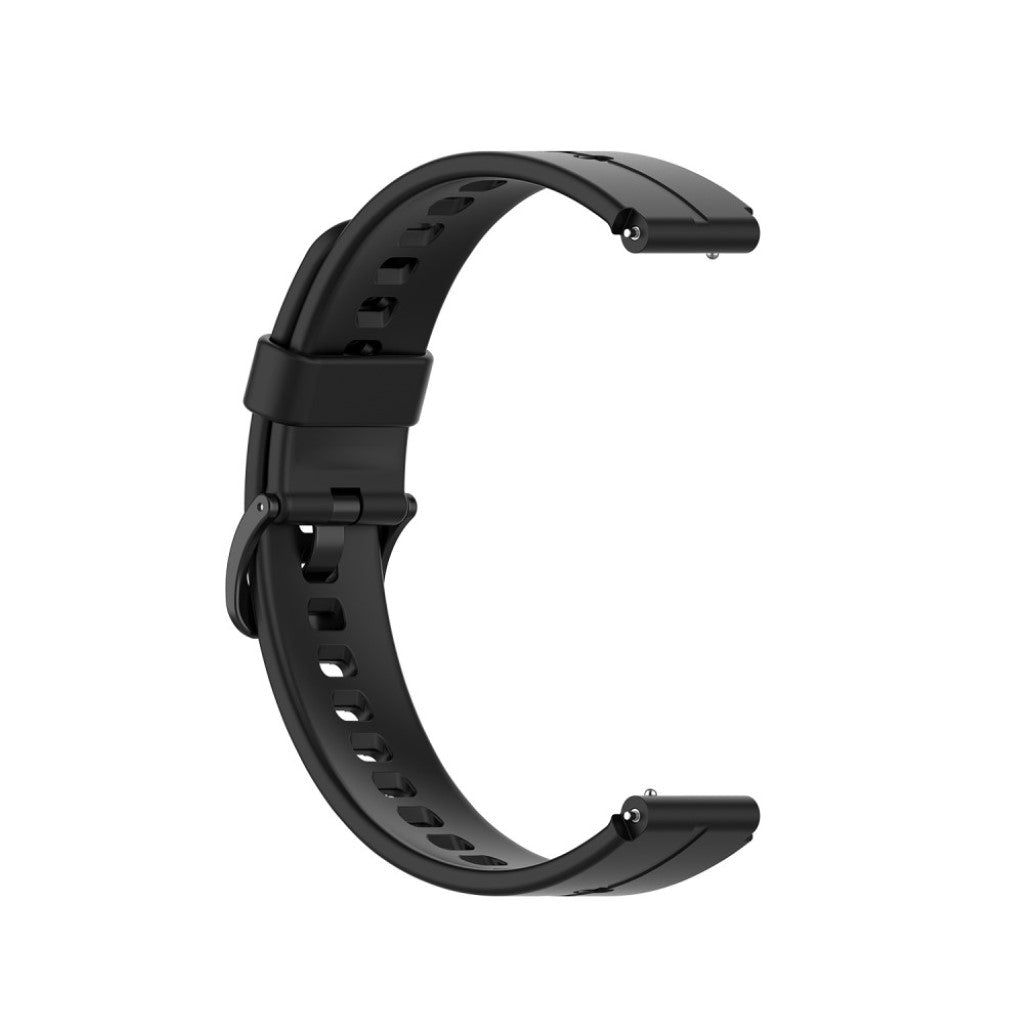 Fint Huawei TalkBand B6 / Huawei TalkBand B3 Silikone Rem - Sort#serie_1