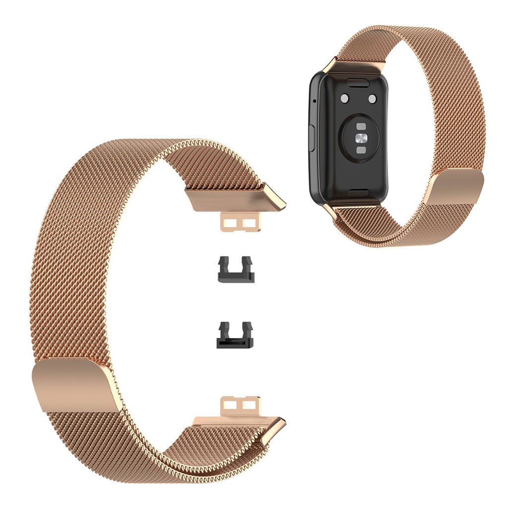 Helt vildt fantastisk Huawei Watch Fit Metal Rem - Pink#serie_5