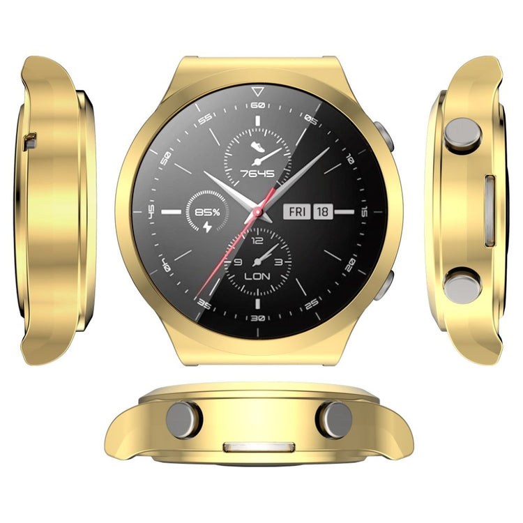 Super Fed Huawei Watch GT 2 Pro Silikone Cover - Guld#serie_3