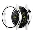 Super Stijlvol Huawei Watch GT 3 (46mm) Hoesje met Schermbeschermer in plastic en Gehard glas