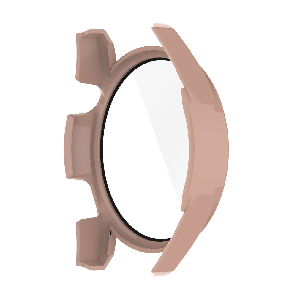 Fed Huawei Watch GT 3 (42mm) Cover med Skærmbeskytter i Plastik og Hærdet Glas - Pink#serie_6