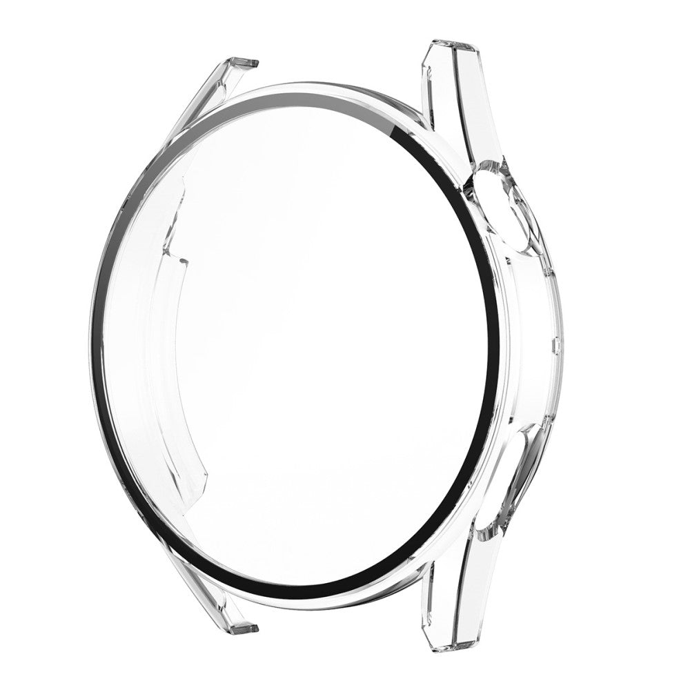 Beskyttende Huawei Watch GT 3 (42mm) Cover med Skærmbeskytter i Plastik og Hærdet Glas - Gennemsigtig#serie_3
