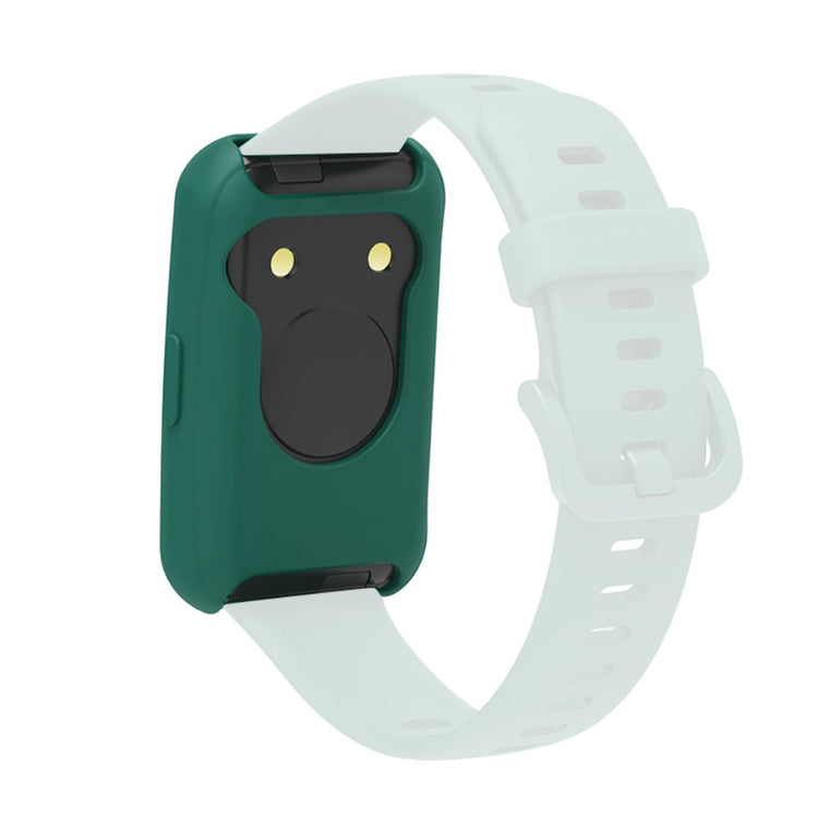 Godt Huawei Band 7 Silikone Cover - Grøn#serie_1