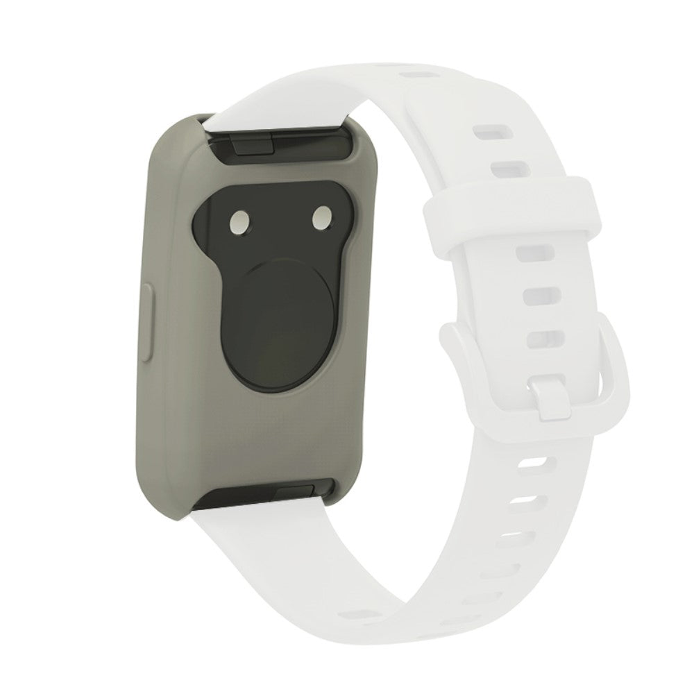 Godt Huawei Band 7 Silikone Cover - Sølv#serie_3