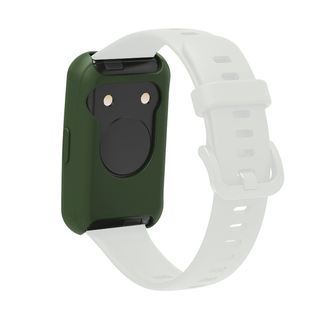 Godt Huawei Band 7 Silikone Cover - Grøn#serie_5